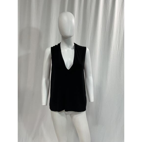 Helmut Lang 'Relaxed' Black Fit Pull On Wool Short Size XS - Picture 2 of 5